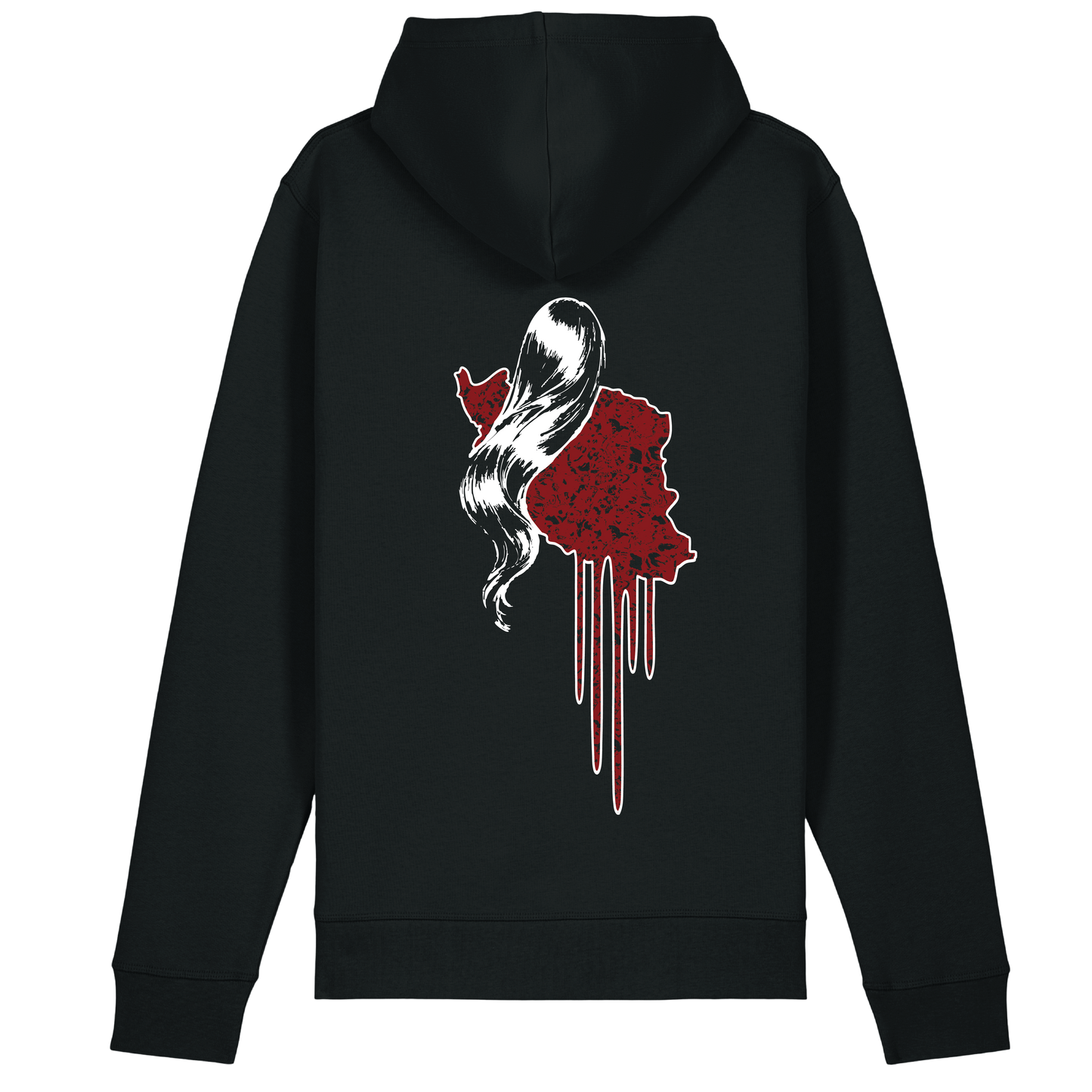 Bleeding Hearts - The Azadi Embroidered Fitted Hoodie (Seena's Collection)