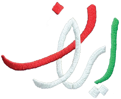 Iran Script T-Shirt, Design by Dena