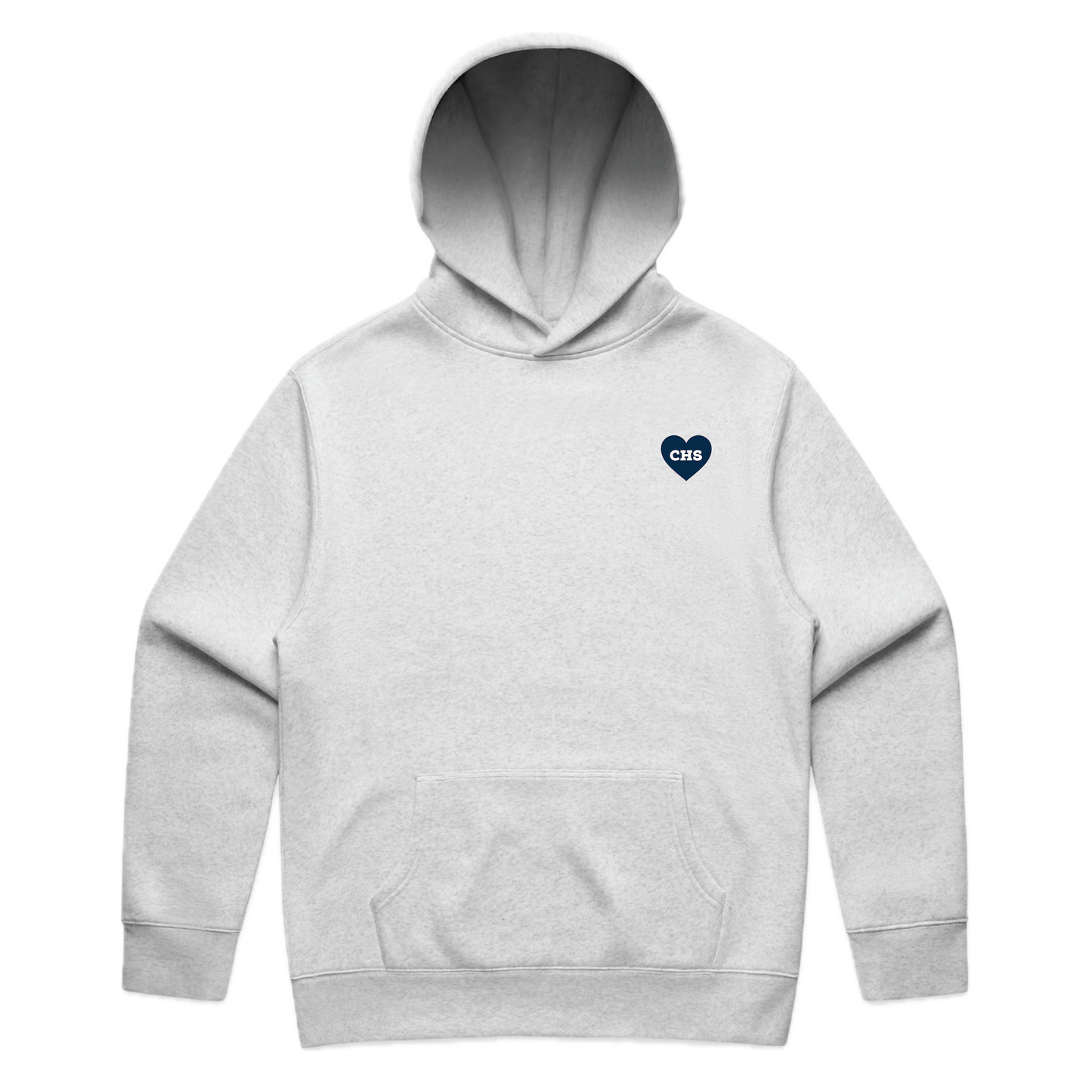Embroidered CHS Blue Heart Hoodie