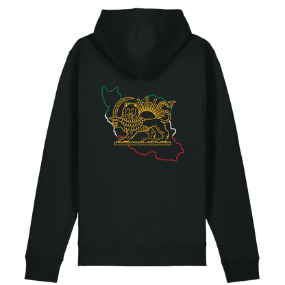 Freedom for Iran Fitted Hoodie - Ari's Edition