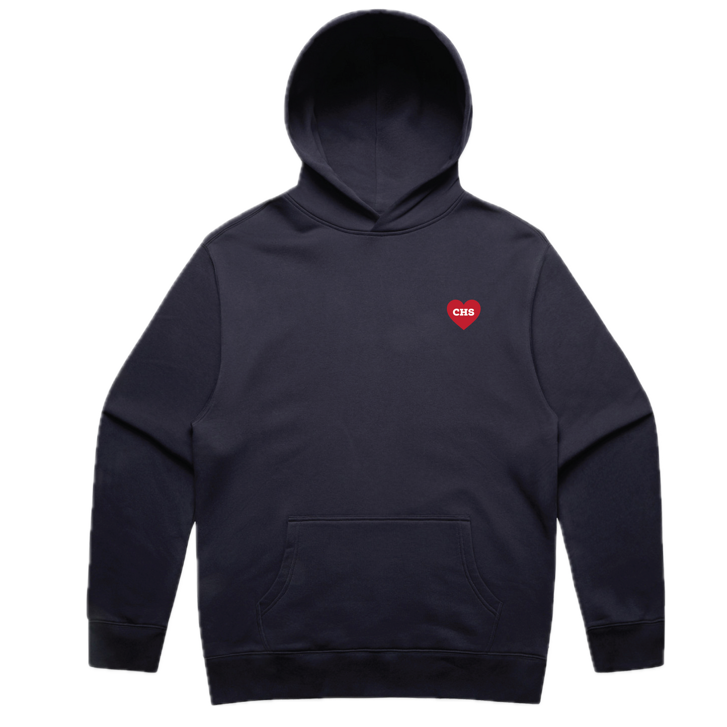 Embroidered CHS Red Heart Hoodie