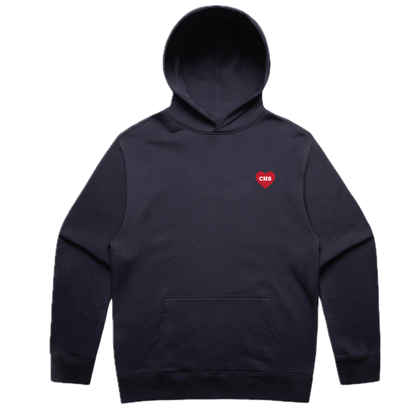 Embroidered CHS Red Heart Hoodie