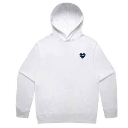 Embroidered CHS Blue Heart Hoodie