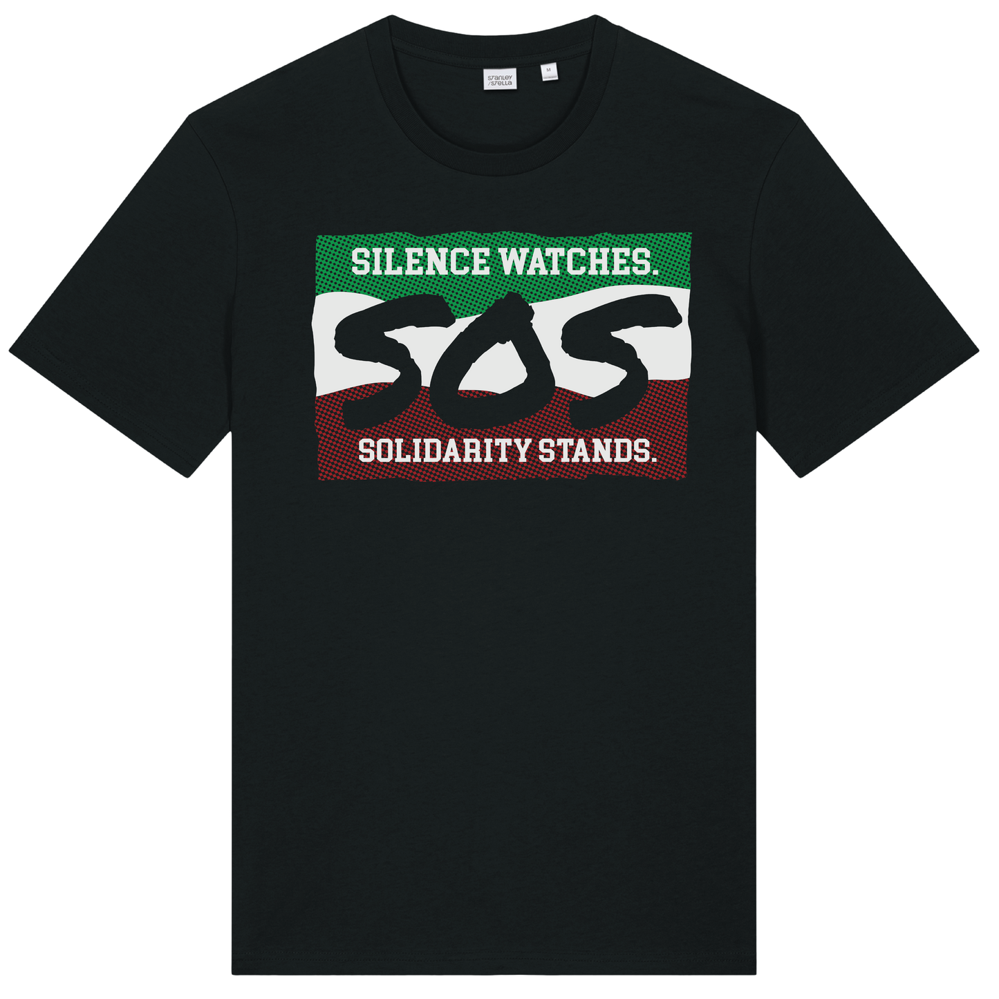 SOS Silence Watches Solidarity Stands T-Shirt