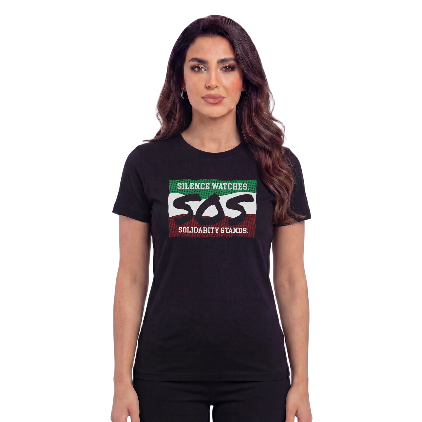 SOS Silence Watches Solidarity Stands T-Shirt