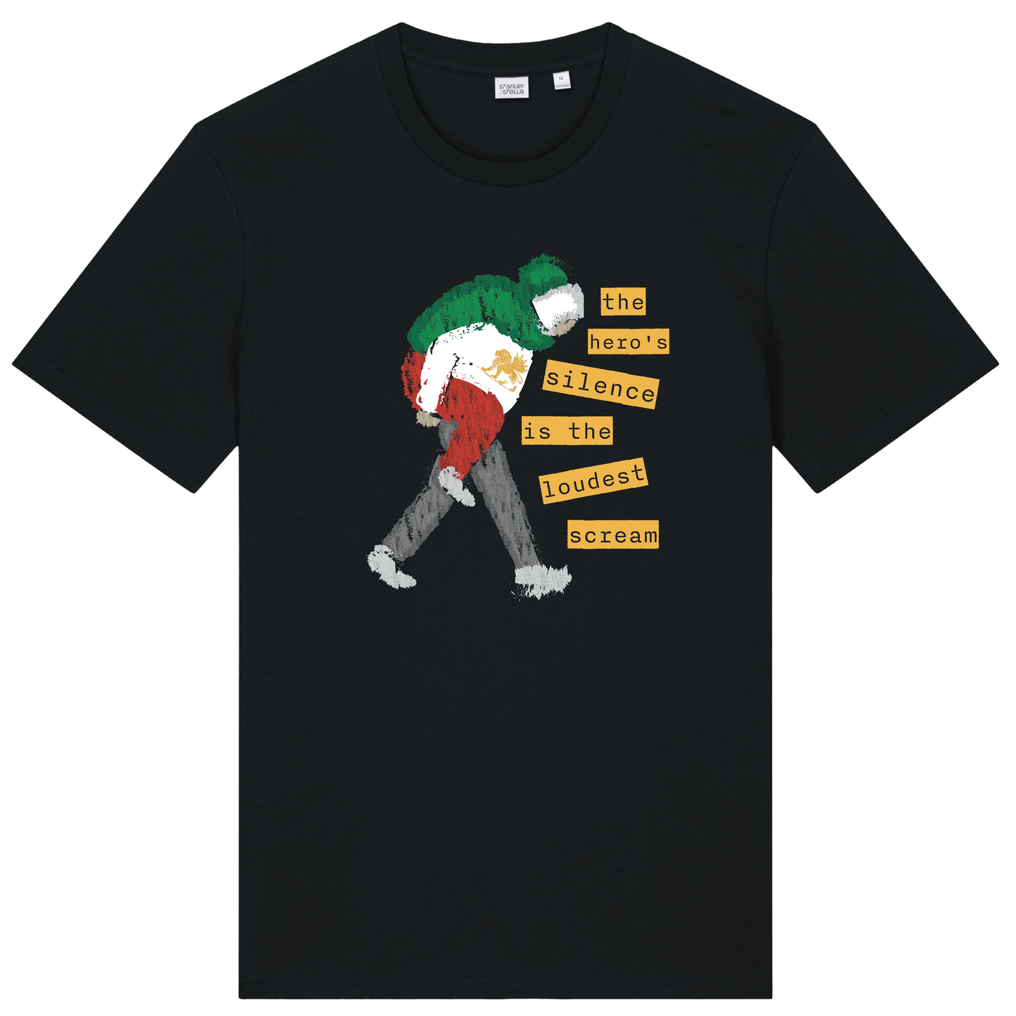 The Silent Heroes of Iran T-Shirt (English Version)