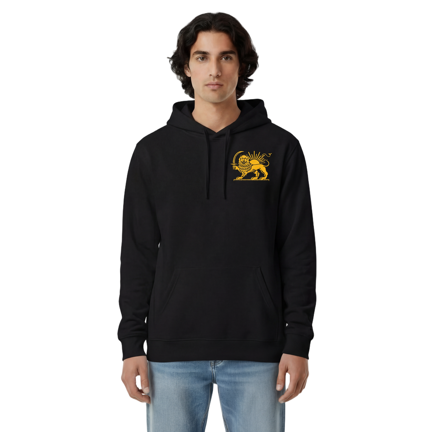 The Lion and the Sun Fitted Hoodie
