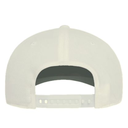 The Lion and the Sun Flat Brim Hat - Vanilla